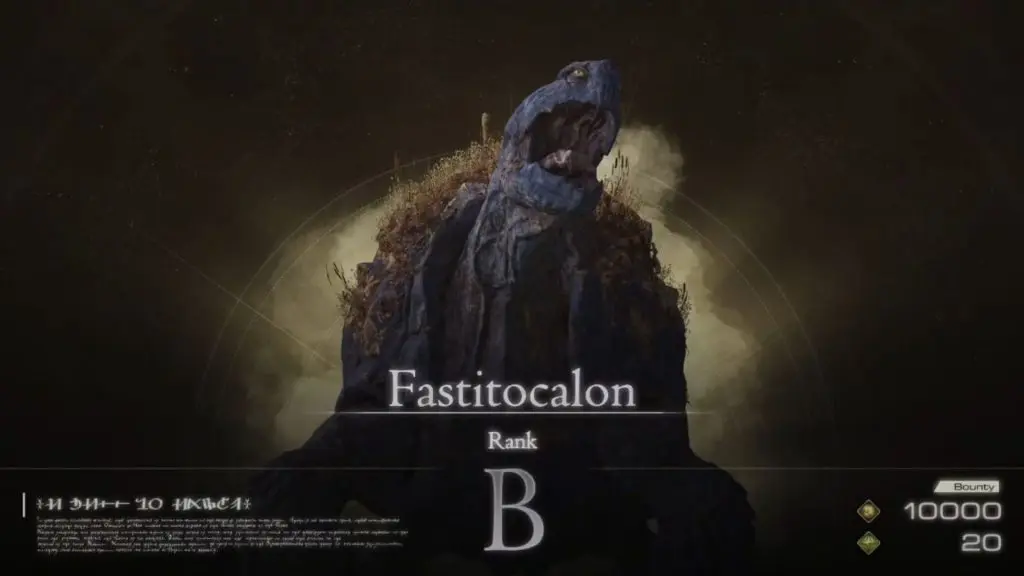 Final Fantasy 16 Fastitocalon