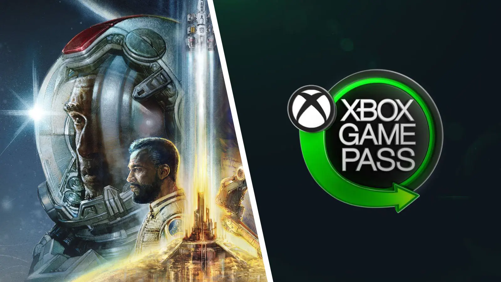 is starfield on xbox game pass promotional image