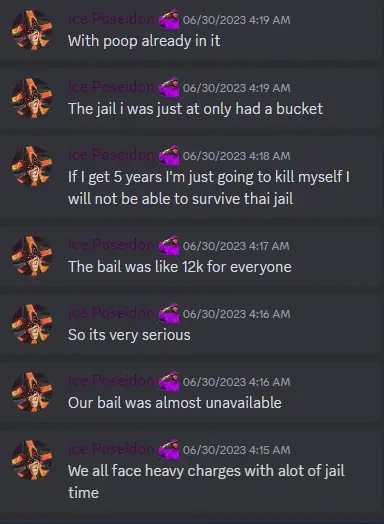 Ice Poseidon discord messages