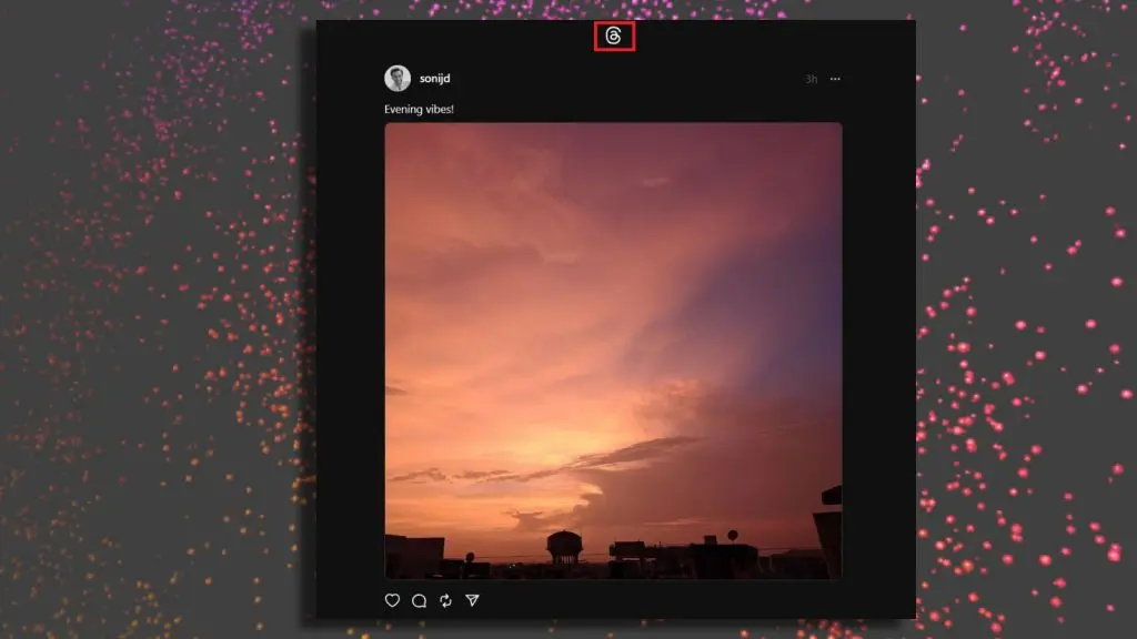 Threads Dark Mode on Web