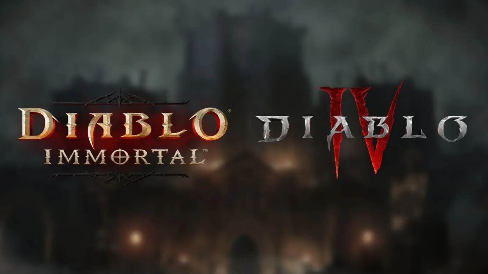 diablo 4 and diablo immortal logo