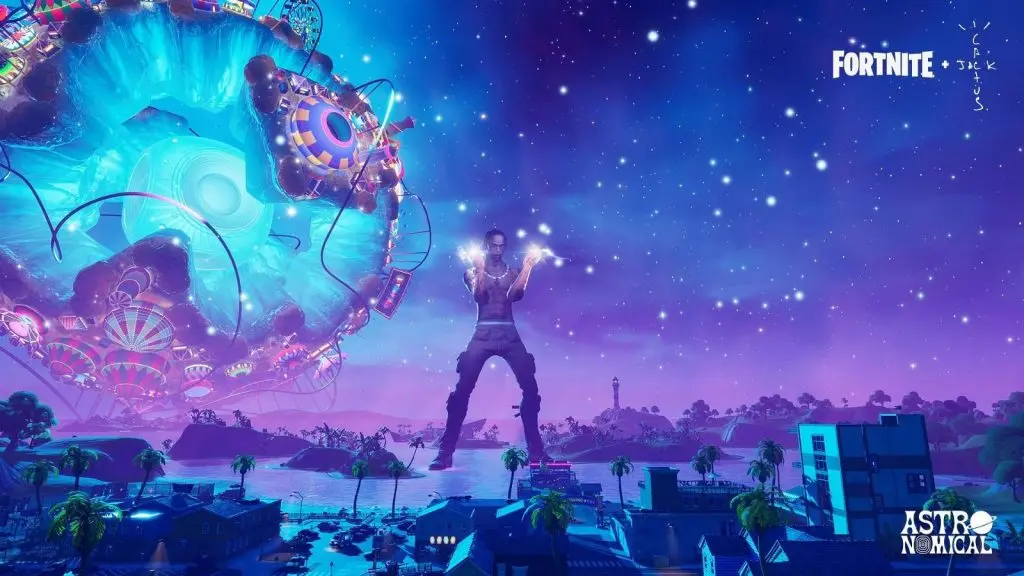 Fortnite Travis Scott's Astronomical event