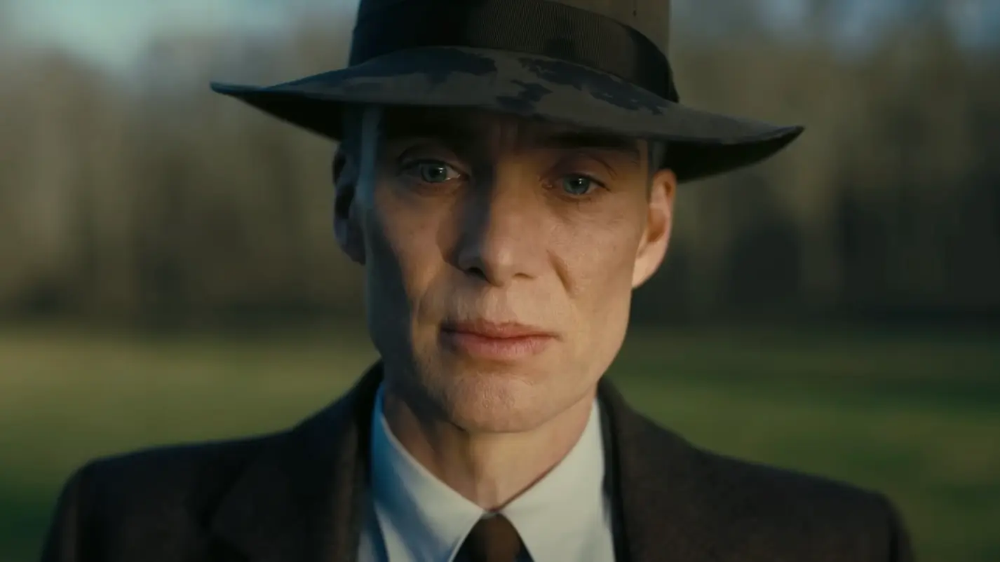 Cillian Murphy as Oppenheimer.