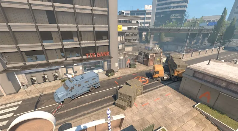 Overpass remake in cs2