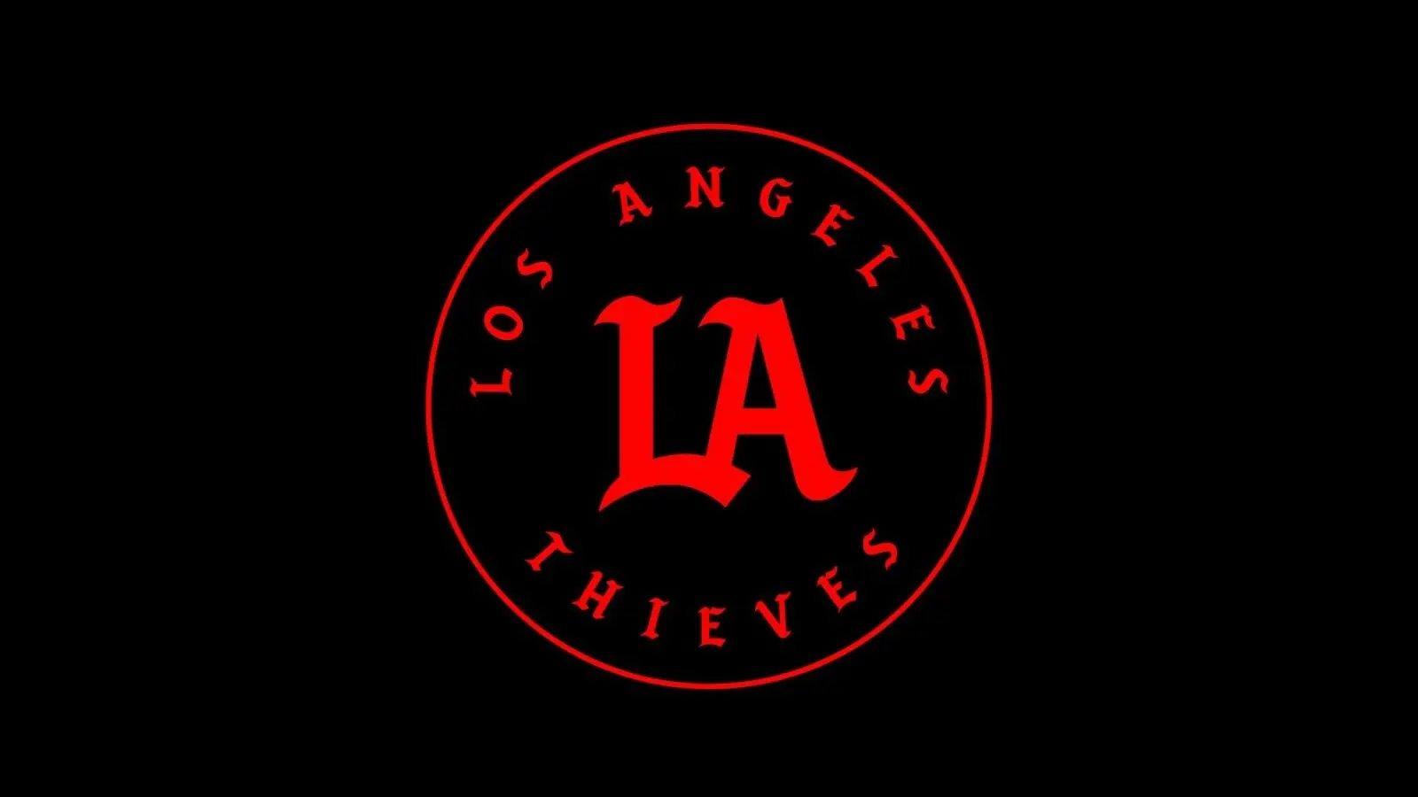 la thieves logo on black background