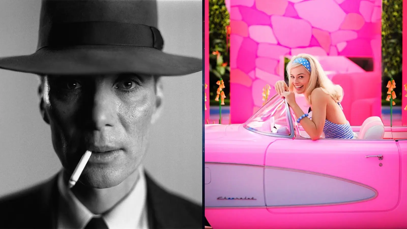 Oppenheimer and Barbie crossover