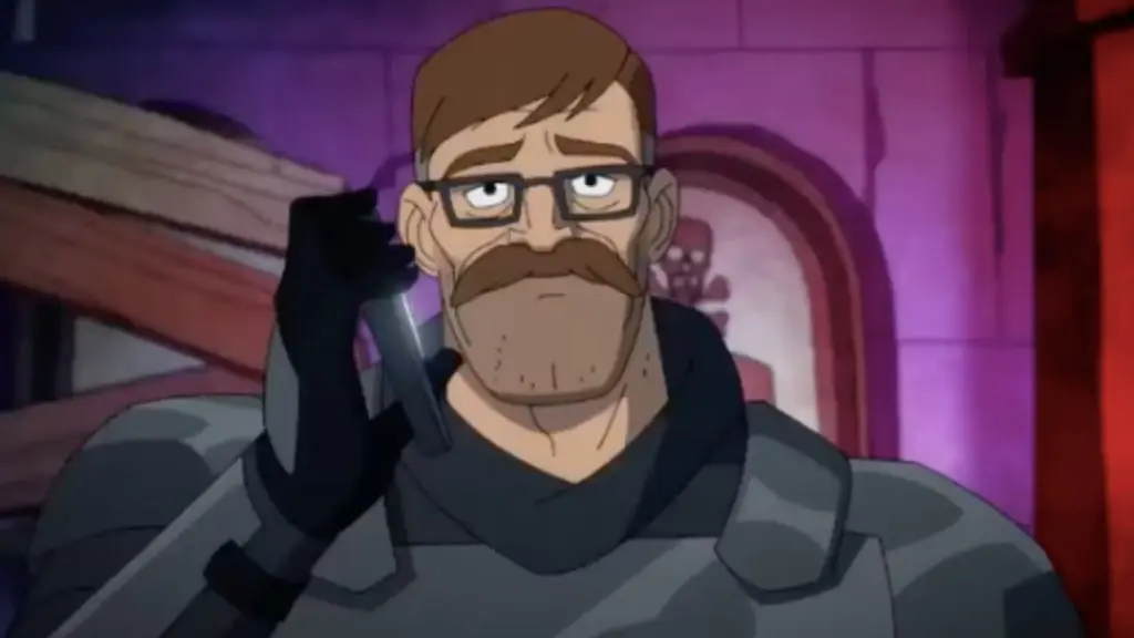 A close up of Jim Gordon