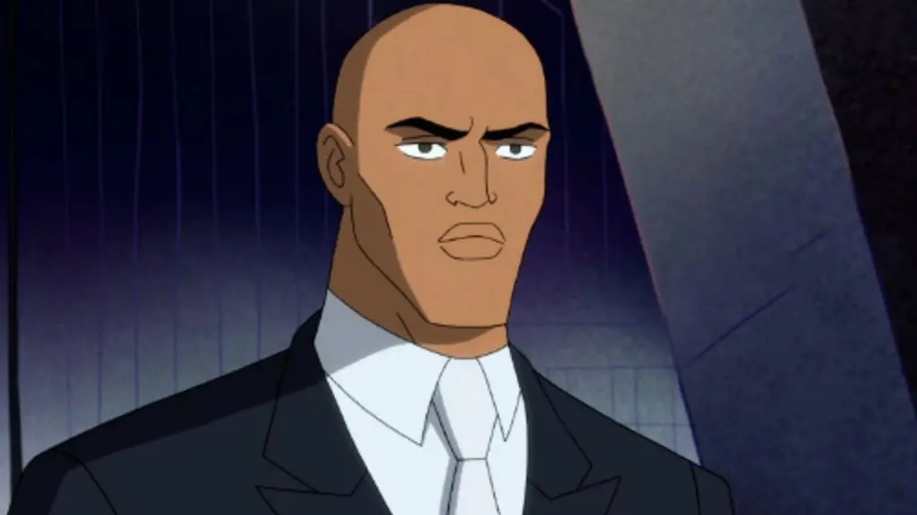 A close up of  Lex Luthor