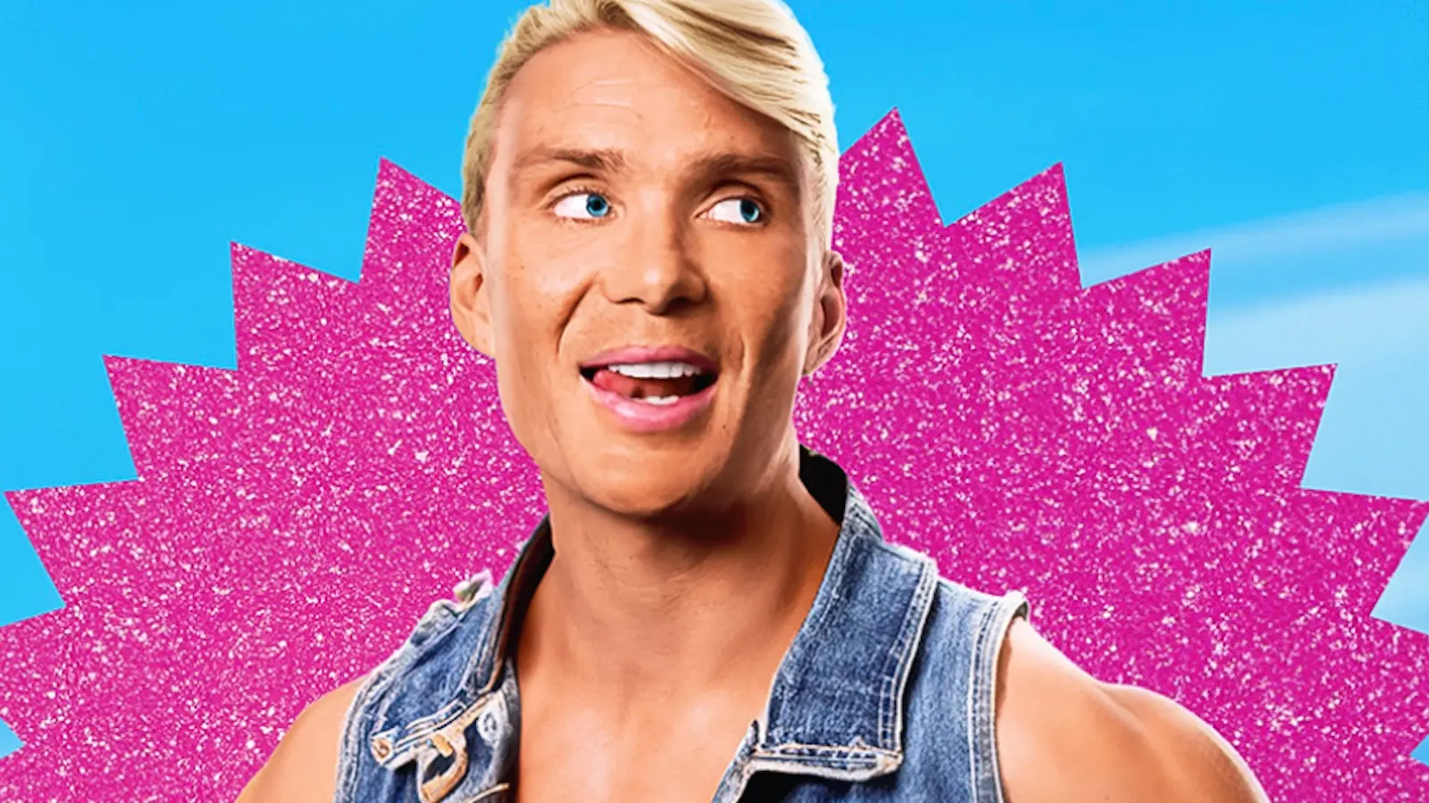 Cillian Murphy in Barbie poster