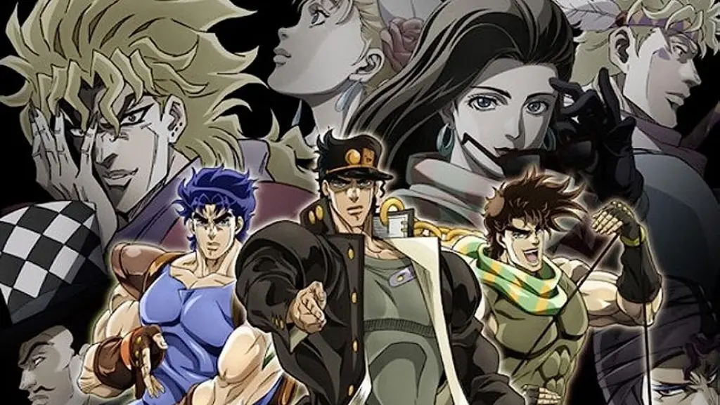 JoJo's Bizarre Adventure anime character design