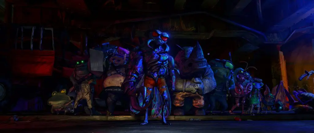 Superfly and other villains in Teenage Mutant Ninja Turtles: Mutant Mayhem