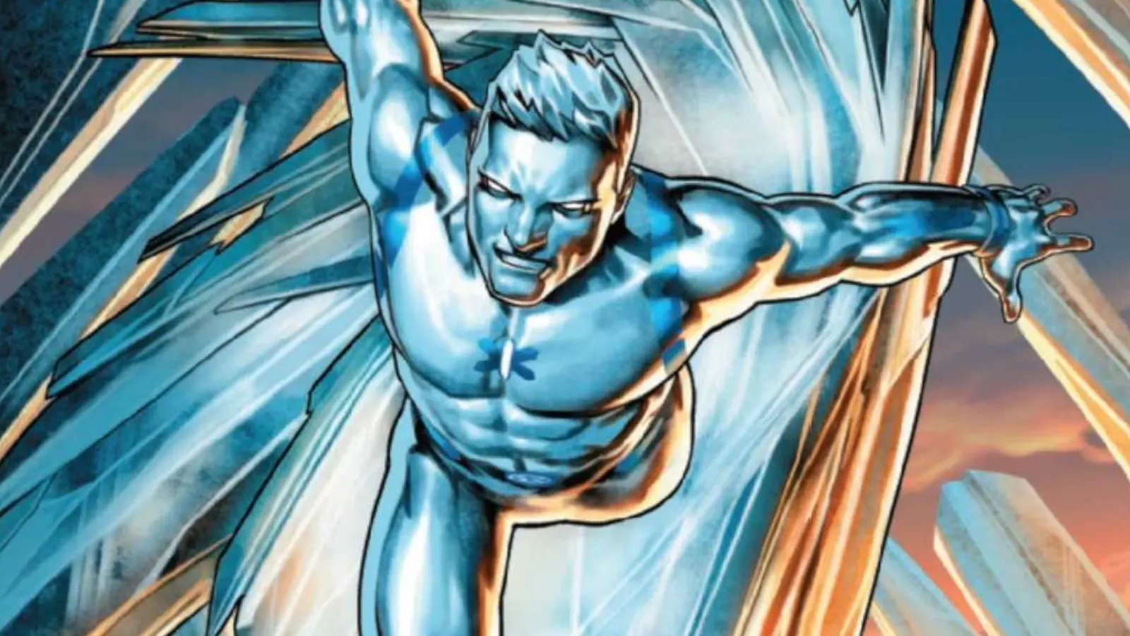 Bobby Drake as Iceman on the cover to Astonishing Iceman #1