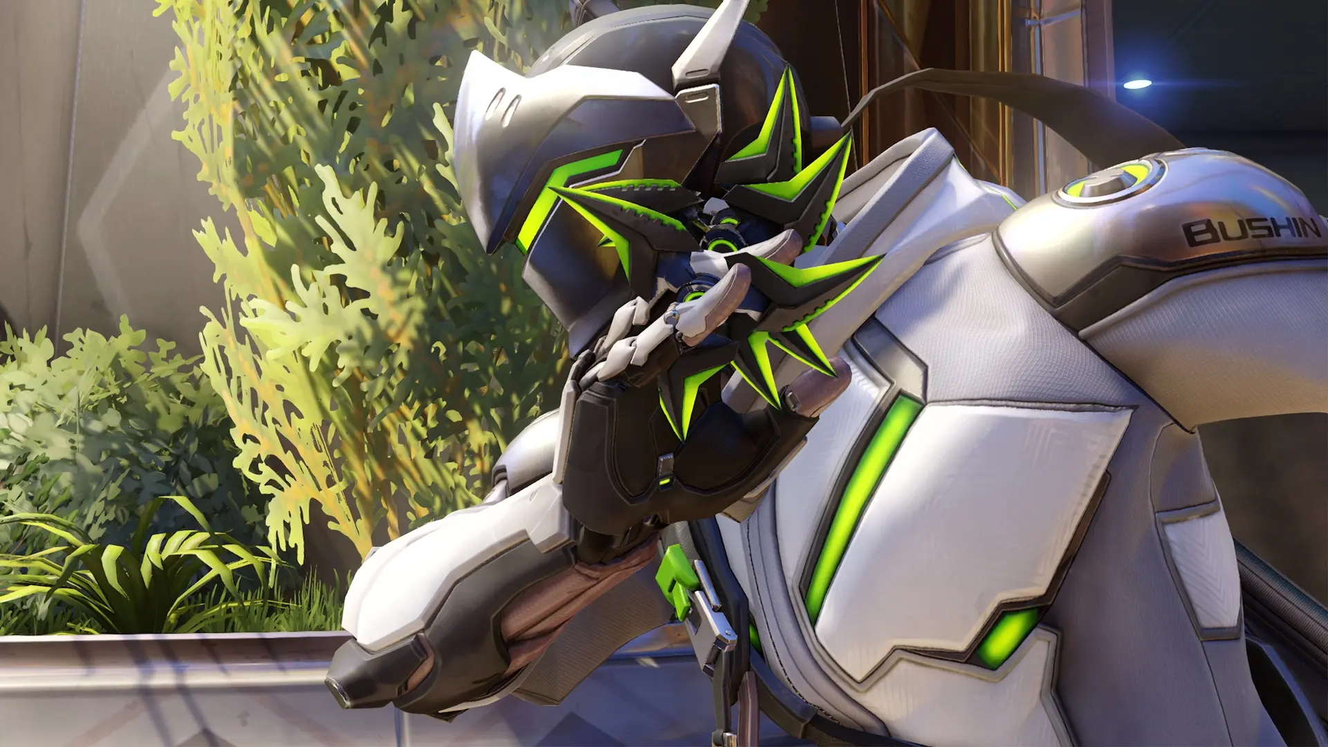 Genji in overwatch