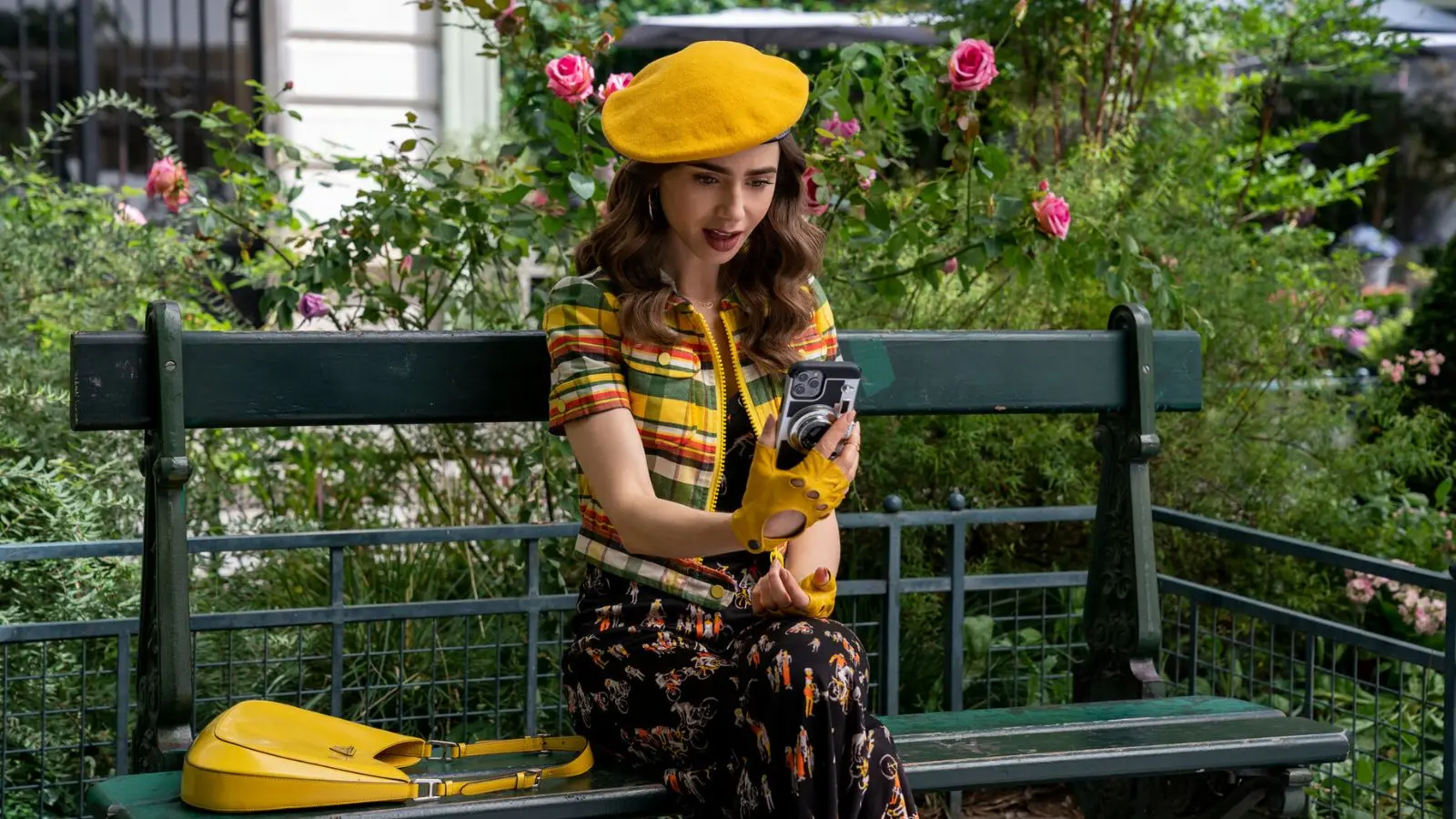 Lily Collins in Emily in Paris