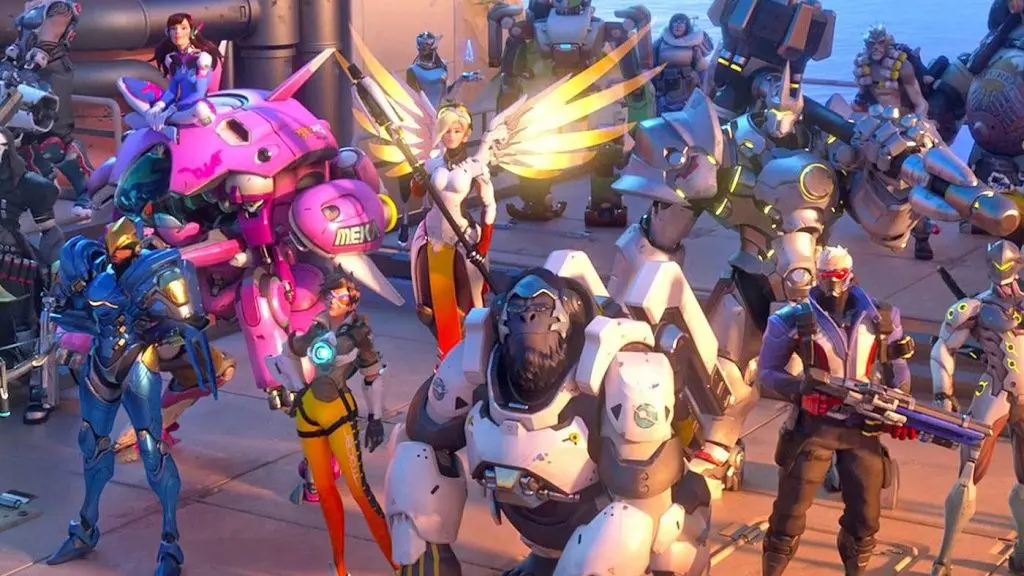 Overwatch 2 heroes in promo image