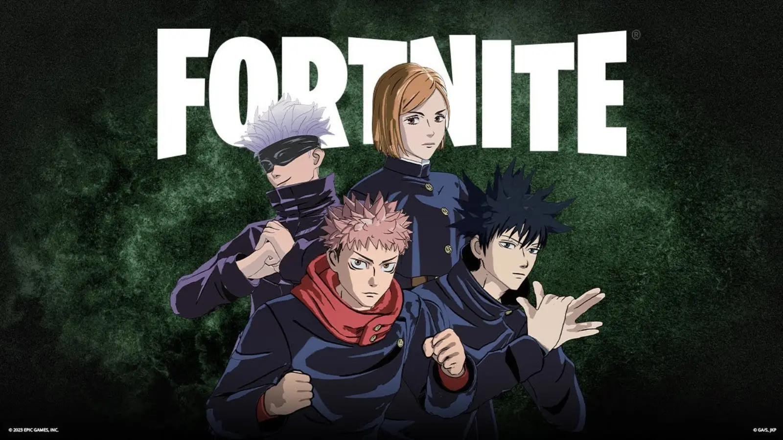 Fortnite Jujutsu Kaisen cover