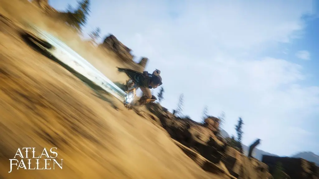 Sand Slide in Atlas Fallen