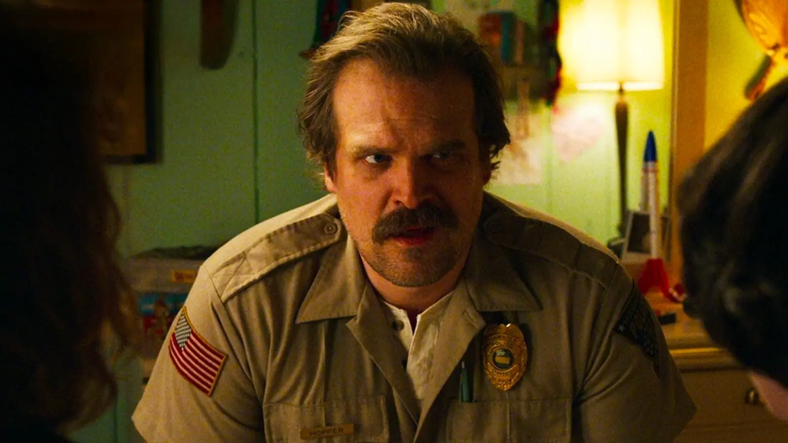 David Harbour as Hopper in Stranger Things