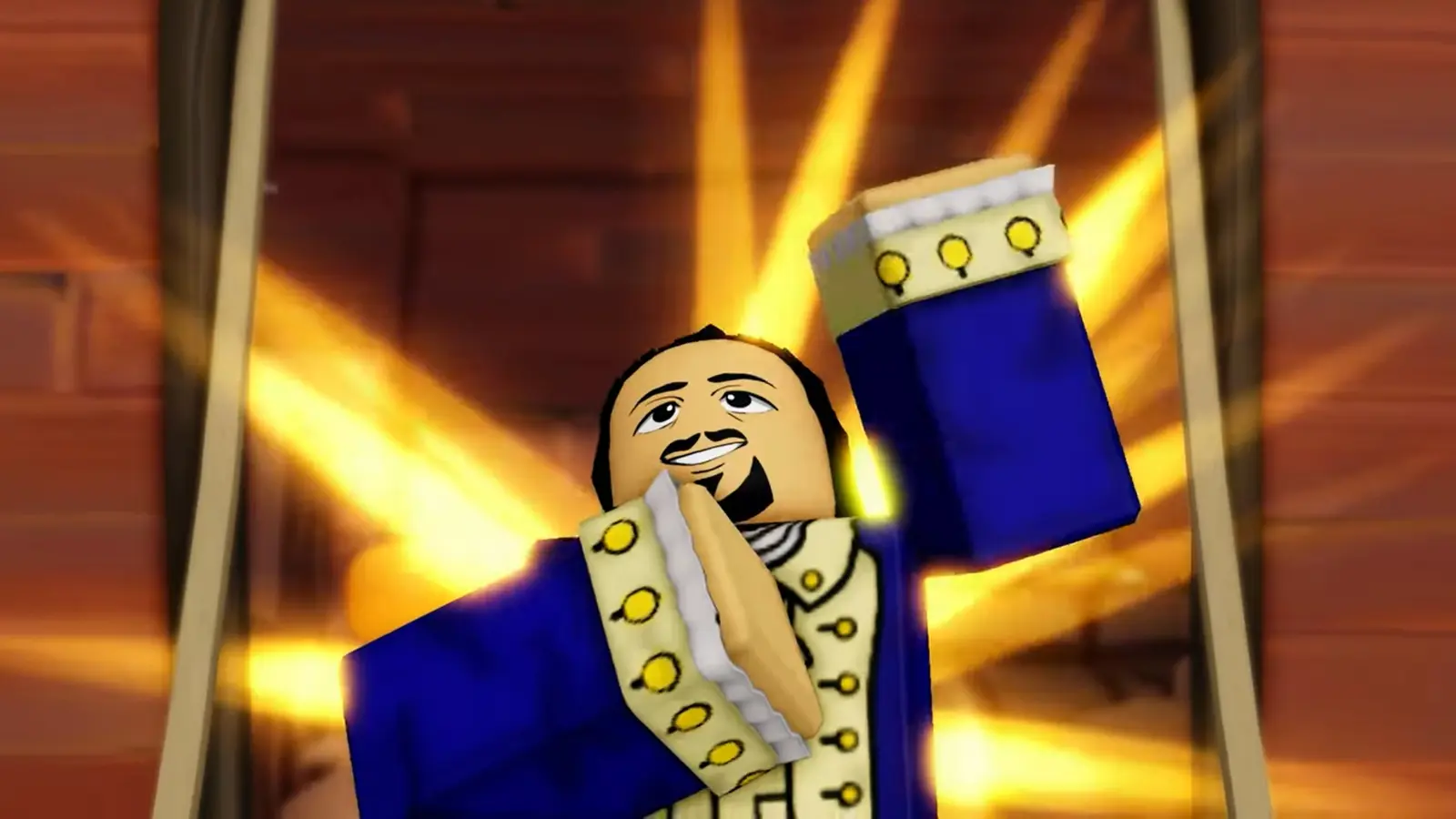 Lin-Manuel MIranda's Alexander Hamilton in Roblox