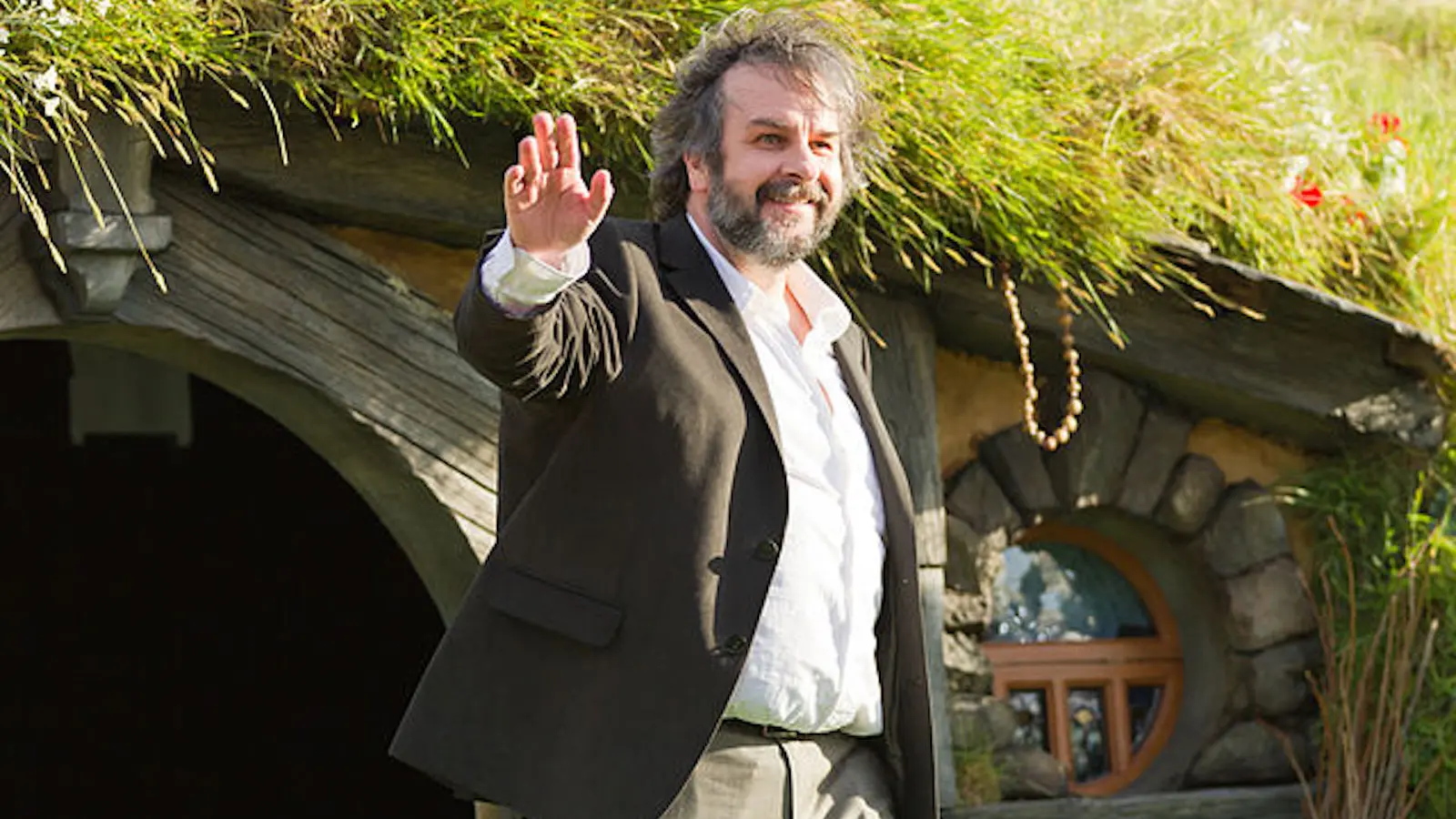 Peter Jackson at the world premiere of The Hobbit