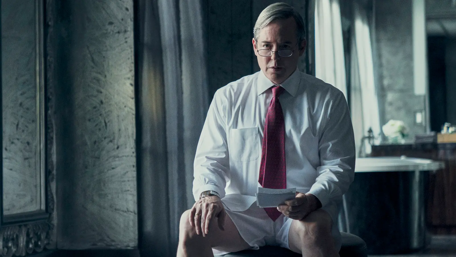 Matthew Broderick as Richard Sackler in Painkiller on Netflix