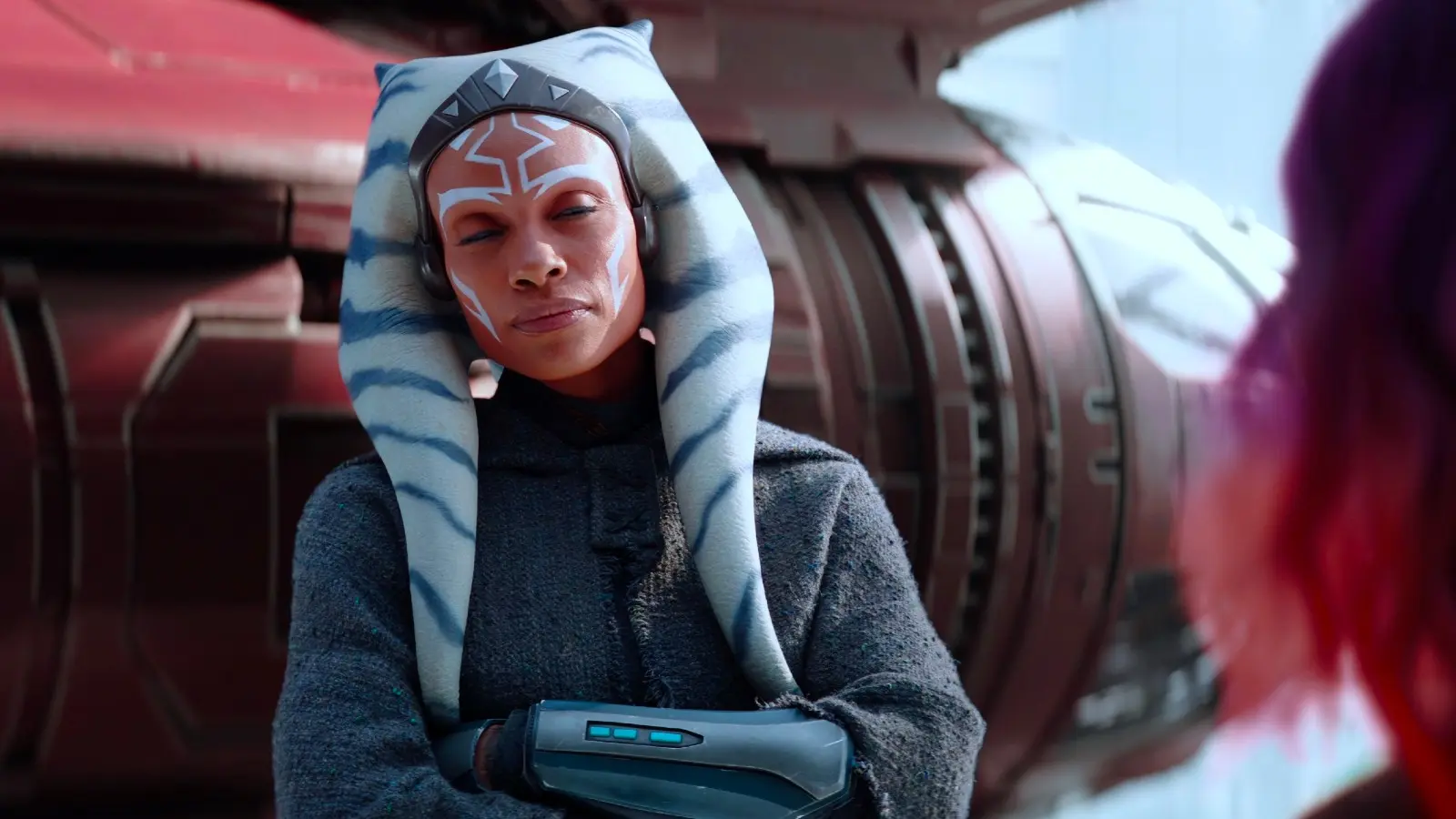 A still of Rosario Dawson in Ahsoka Episode 1