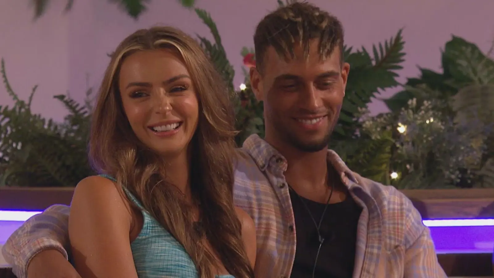 Kady and Ouzy from Love Island