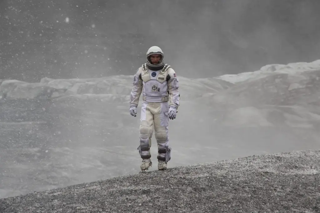 A still from Interstellar