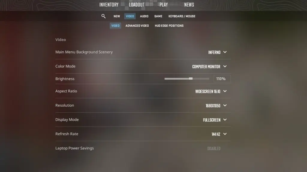 best settings in cs2 video settings