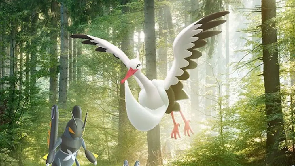 Bombirdier appearing in Pokemon Go