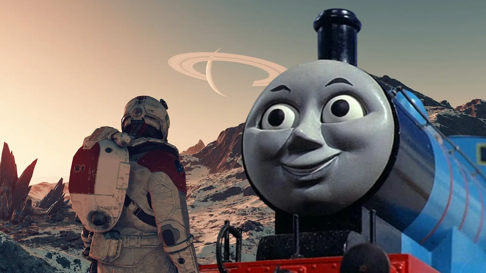 Starfield Thomas the Tank Engine