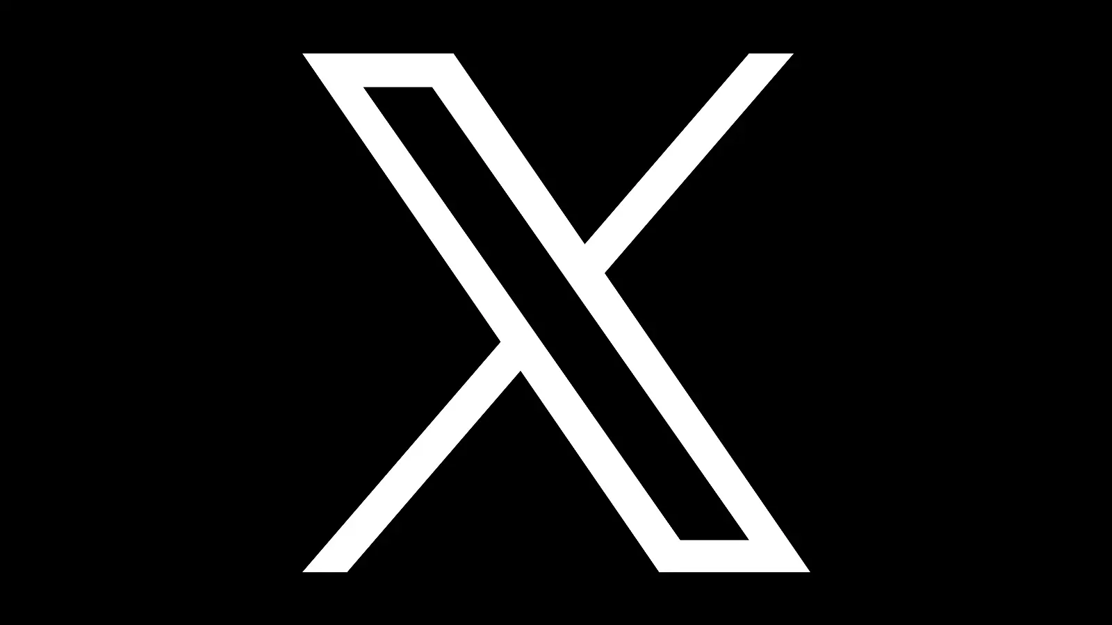 X logo