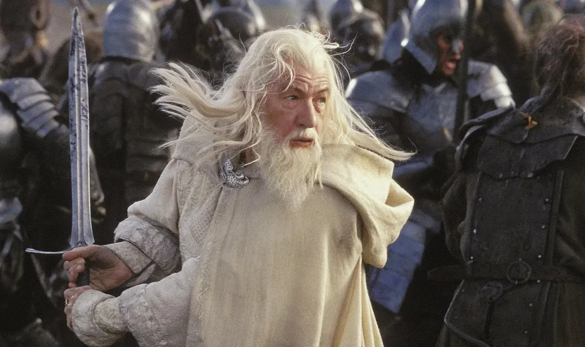 Ian McKellen as Gandalf