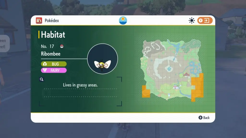 pokemon scarlet violet ribombee location