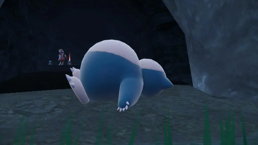 pokemon scarlet violet sleeping snorlax wild