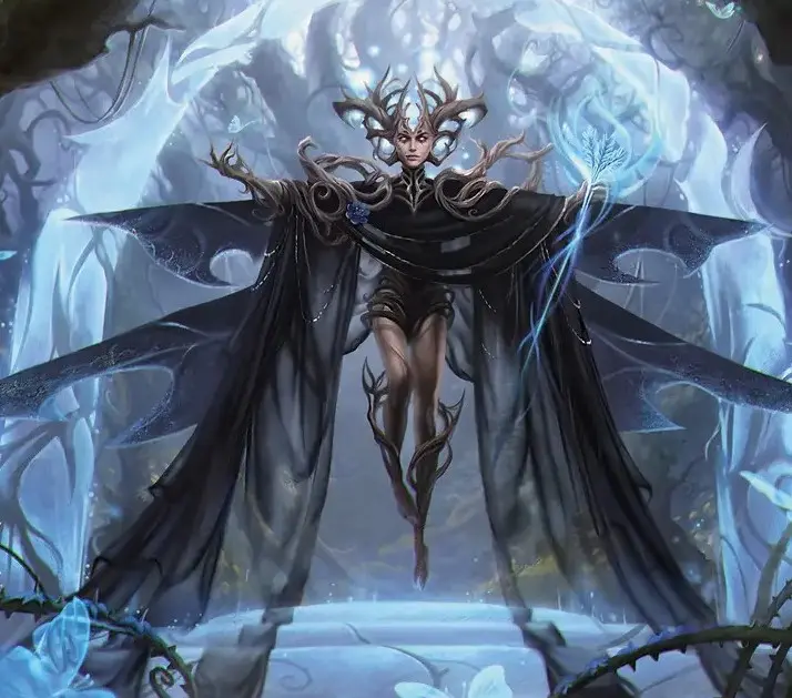 MTG Wilds of eldraine - fey lord Talion in court