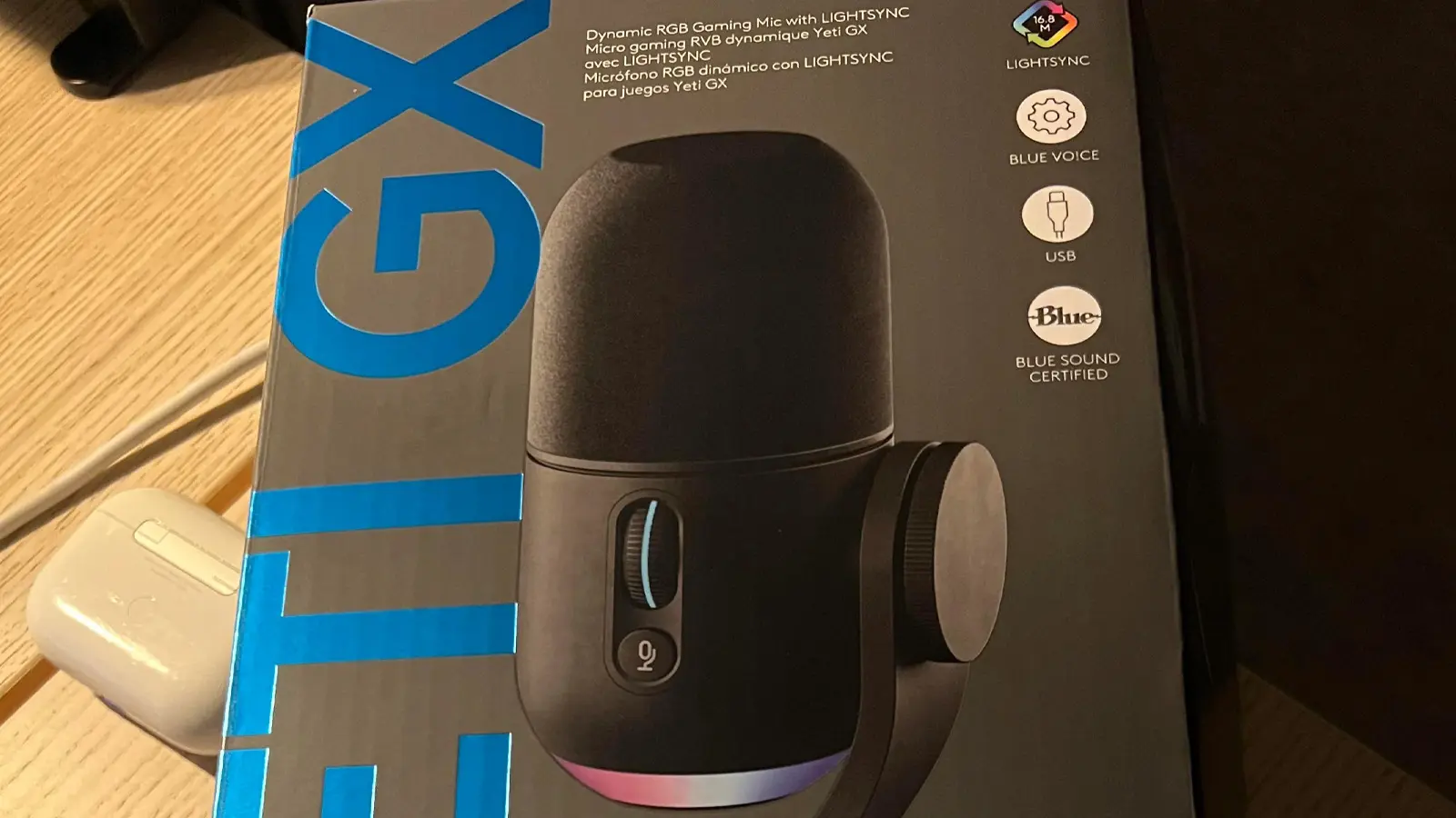 Yeti GX leak logitech