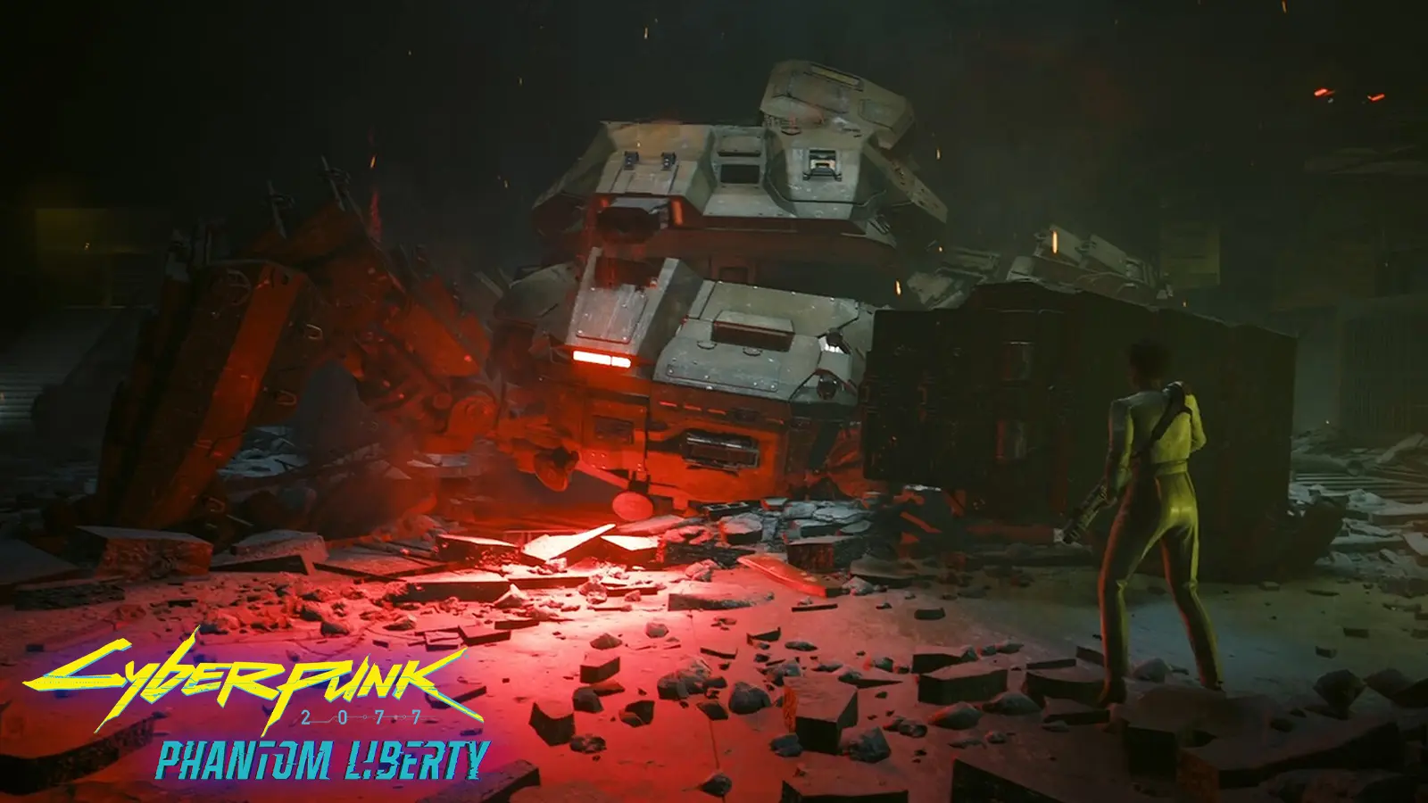 an image of the Chimera robot in Cyberpunk 2077 Phantom Liberty