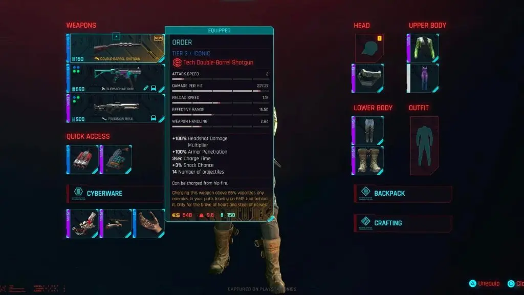 cyberpunk 2077 inventory in phantom liberty