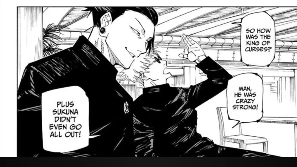 A panel from Jujutsu Kaisen chapter 236