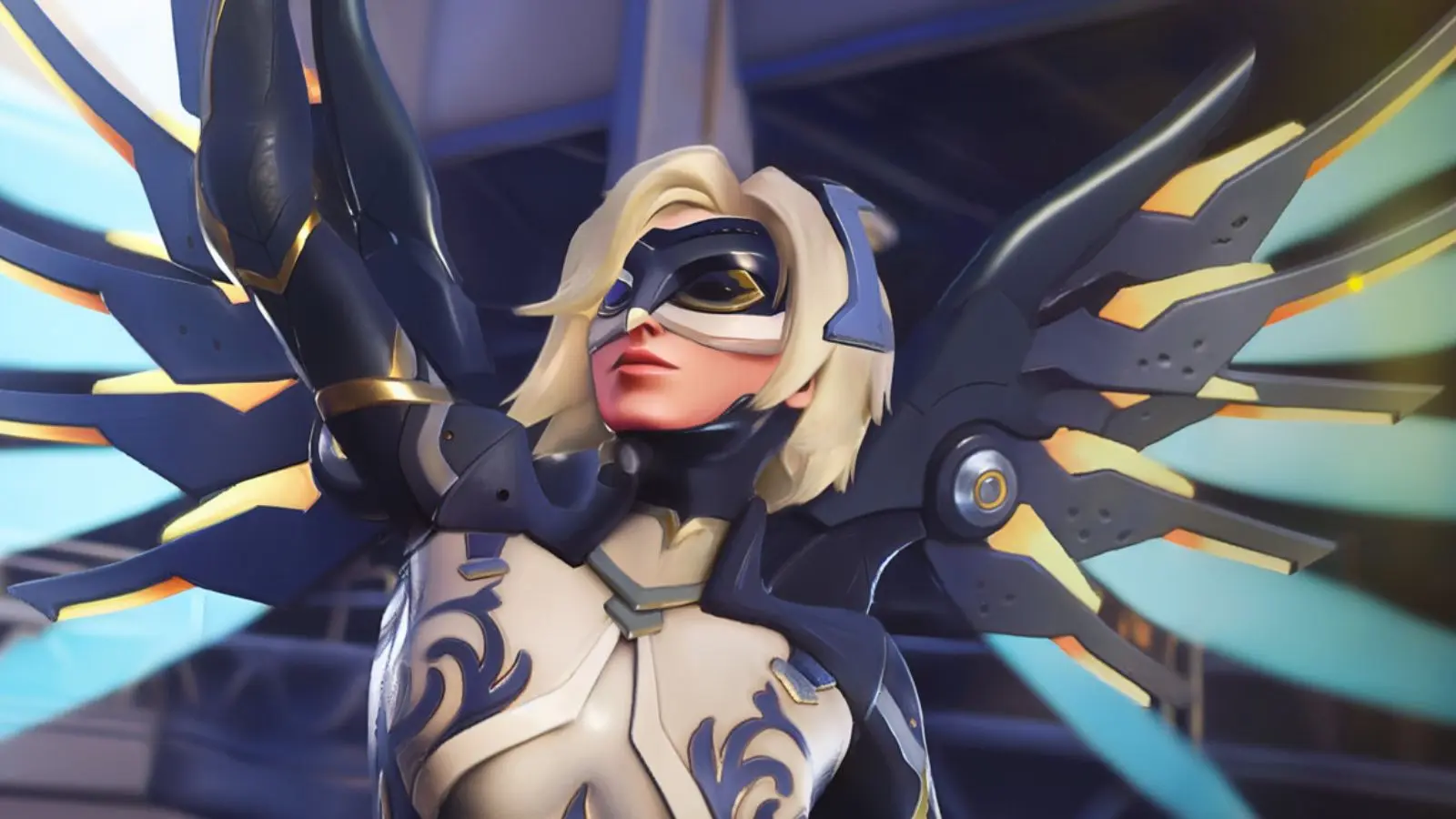 overwatch owl guardian mercy skin