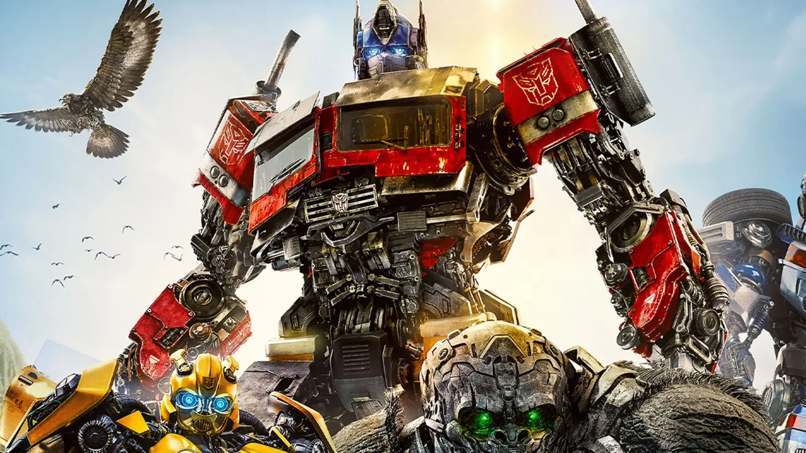 Transformers: Rise of the Beasts poster.