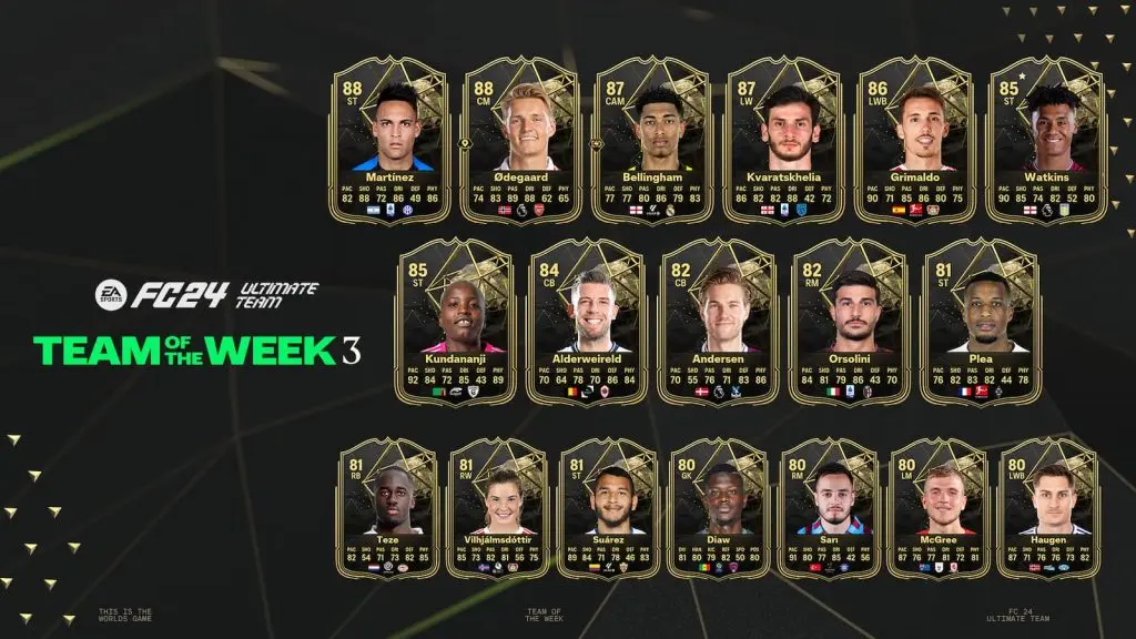 EA FC 24 TOTW 3