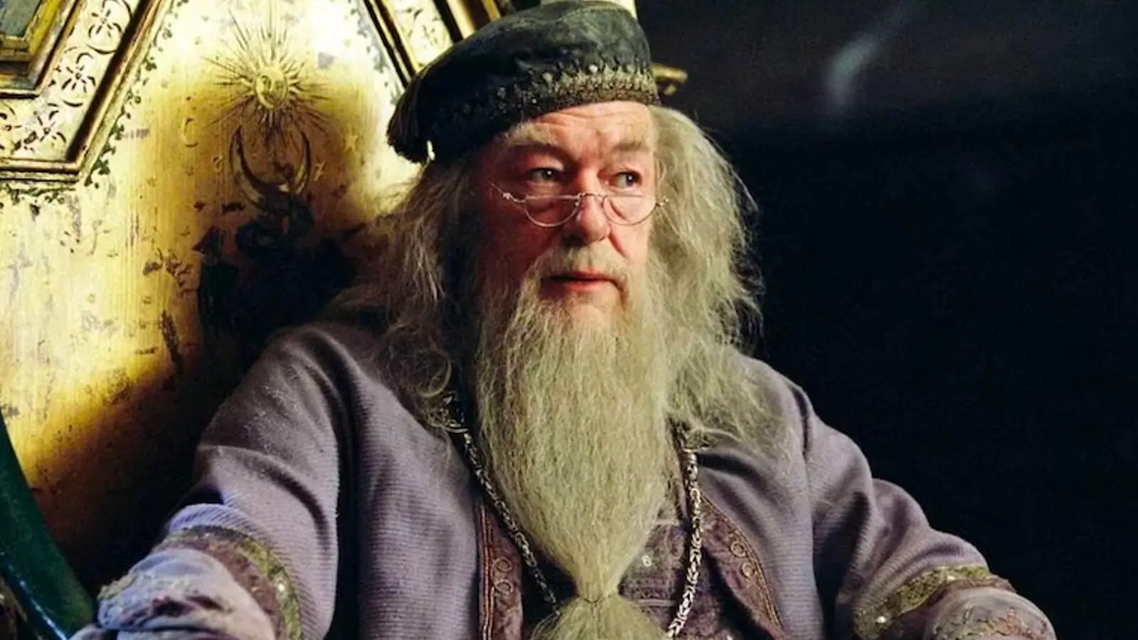 Michael Gambon as Dumbledore in Harry Potter