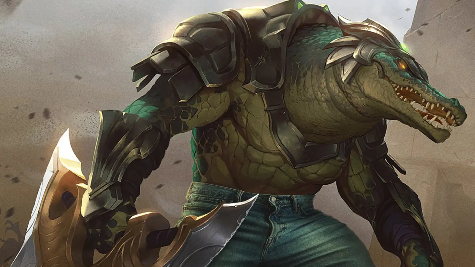 Renekton wearing Jeans in League of Legends