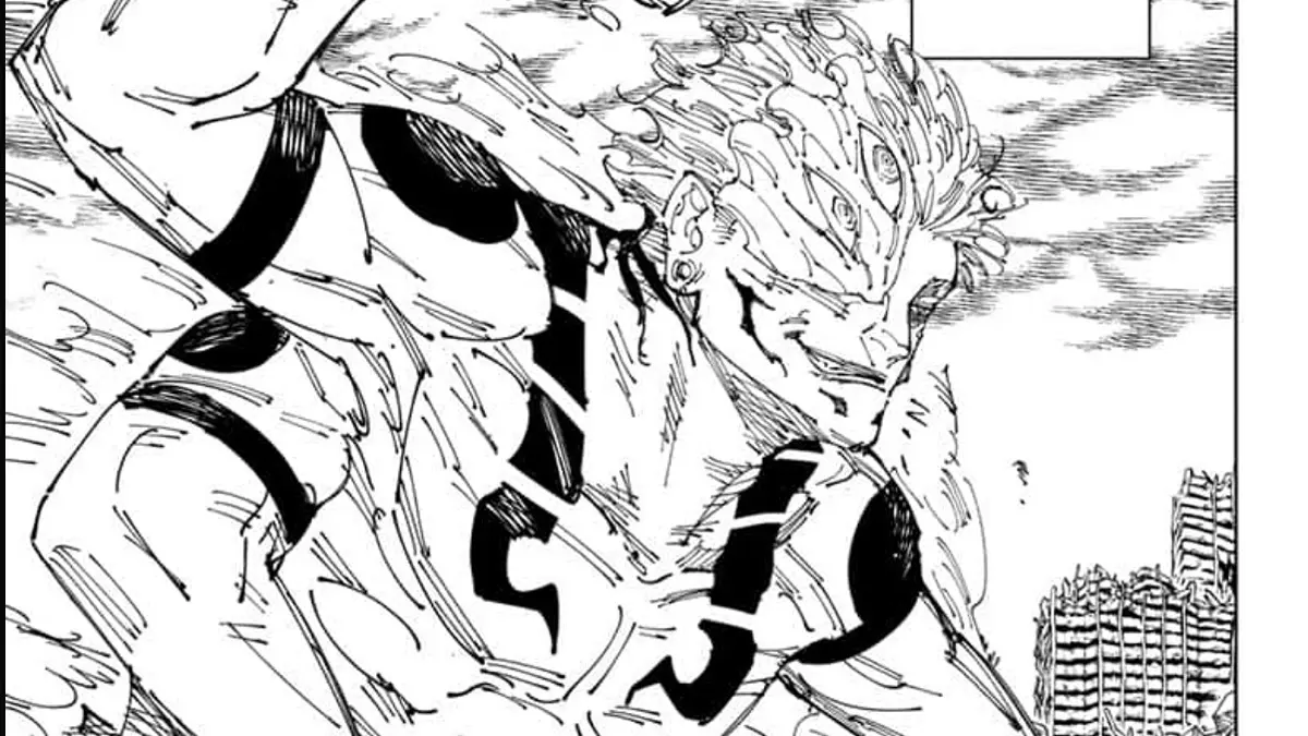 Chapter 237 panel from Jujutsu Kaisen manga chapter 237