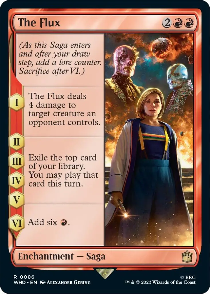 MTG Doctor Who Saga The Flux