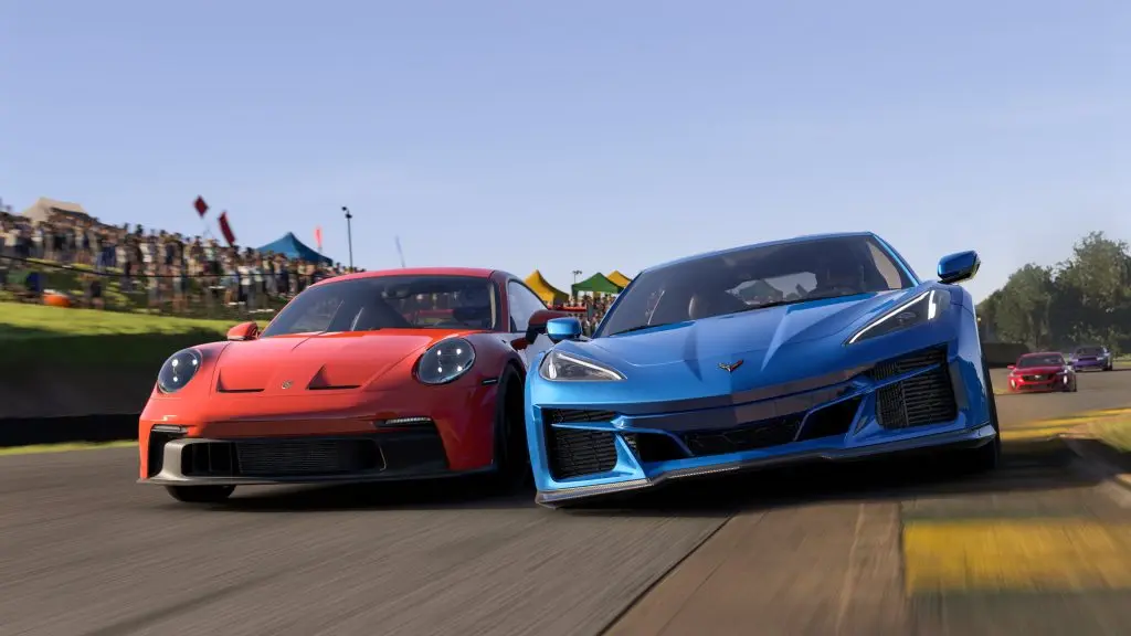 A screenshot from the game Forza Motorsport