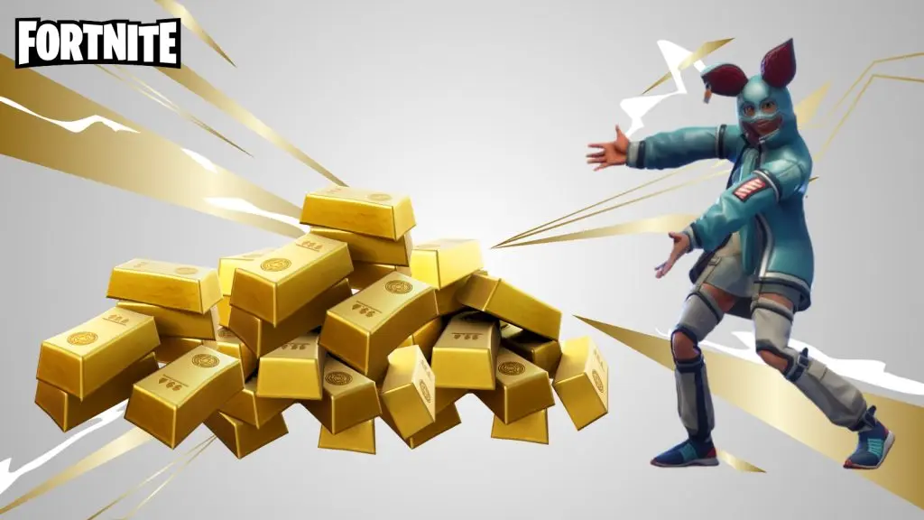 Fortnite Gold Bars and Behold emote