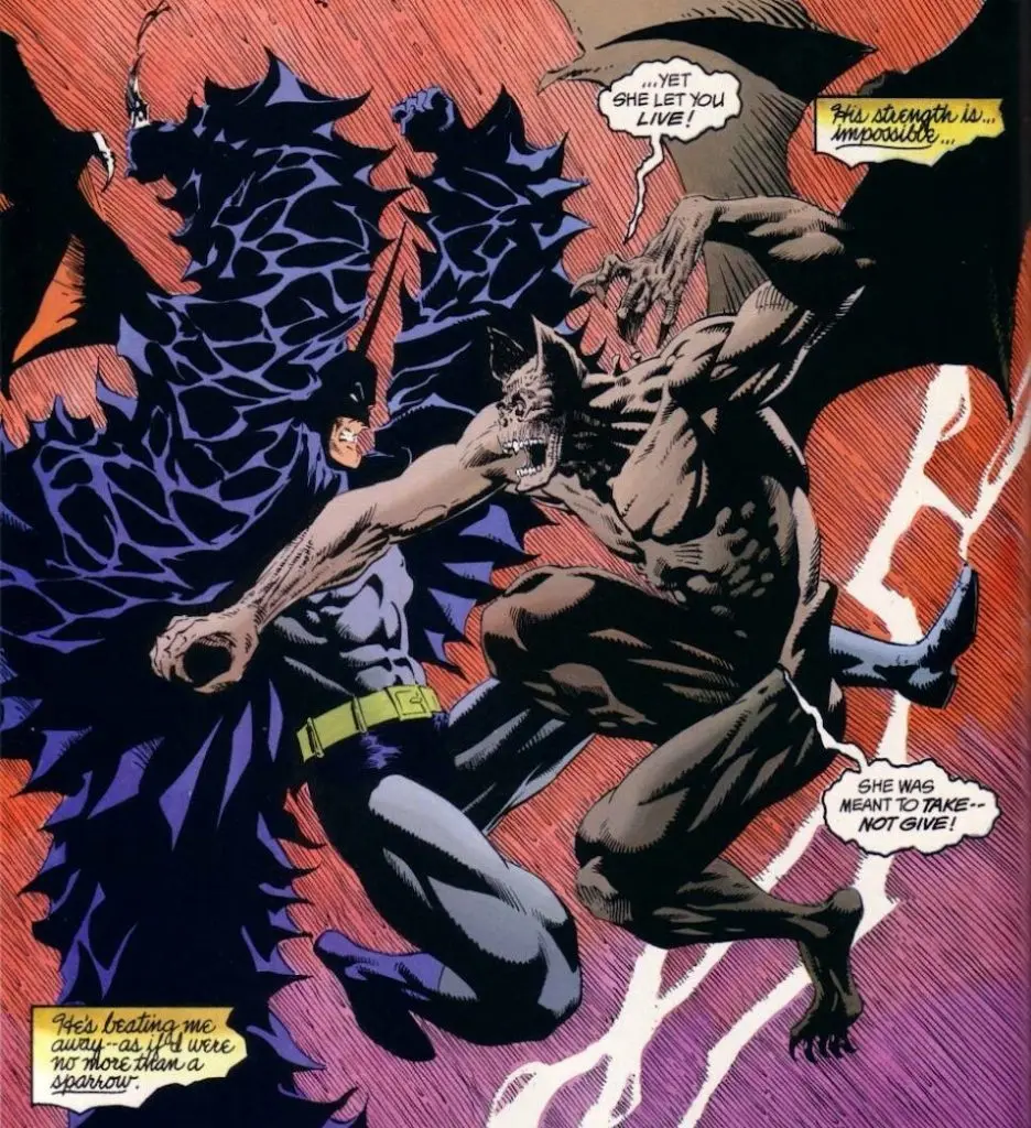 Batman fights Dracula